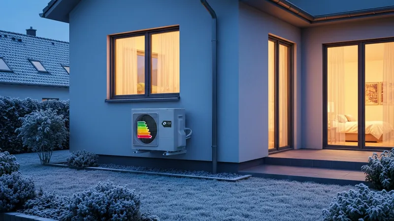 Installation d'une unité extérieure de PAC air/air par un professionnel
